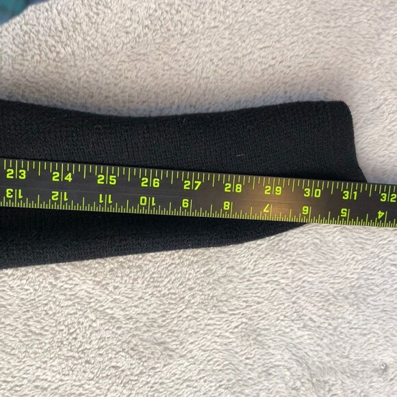 Lucky Brand Women's Cardigan Sweater Small Black Open Front Long Sleeve - Picture 8 of 11